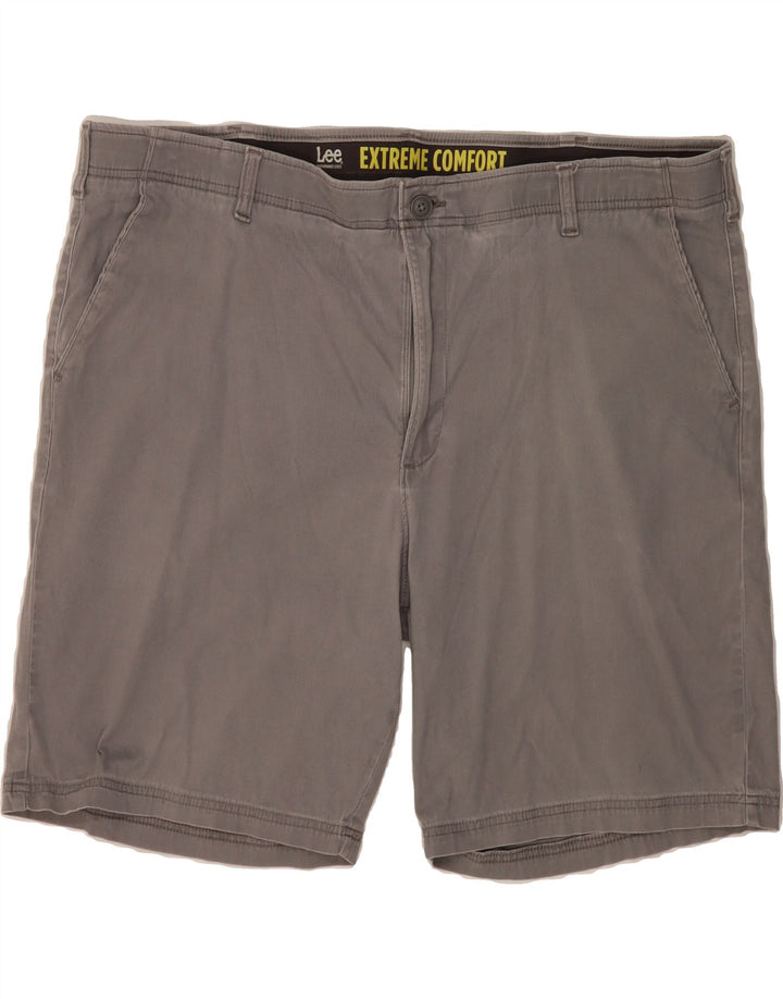 LEE Mens Chino Shorts W46 3XL Grey Cotton Vintage Lee and Second-Hand Lee from Messina Hembry 