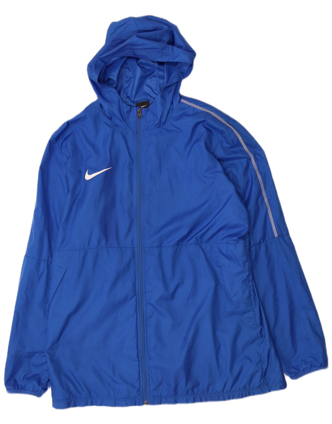 Giacca da tuta da uomo con cappuccio Nike XL blu poliestere
