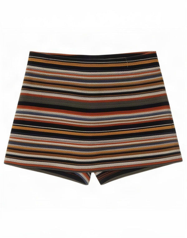 Gonna Zara Trafaluc da donna grande a righe multicolore