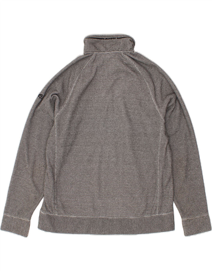 CRAGHOPPERS Mens Zip Neck Sweatshirt Jumper Large Grey Polyester Vintage CRAGHOPPERS and Second-Hand CRAGHOPPERS from Messina Hembry 