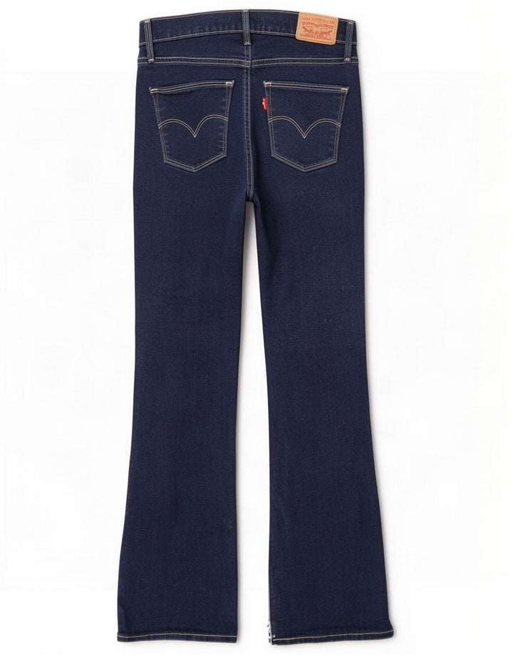 Levi's Jeans bootcut dimagranti da donna W27 L29 Cotone blu navy