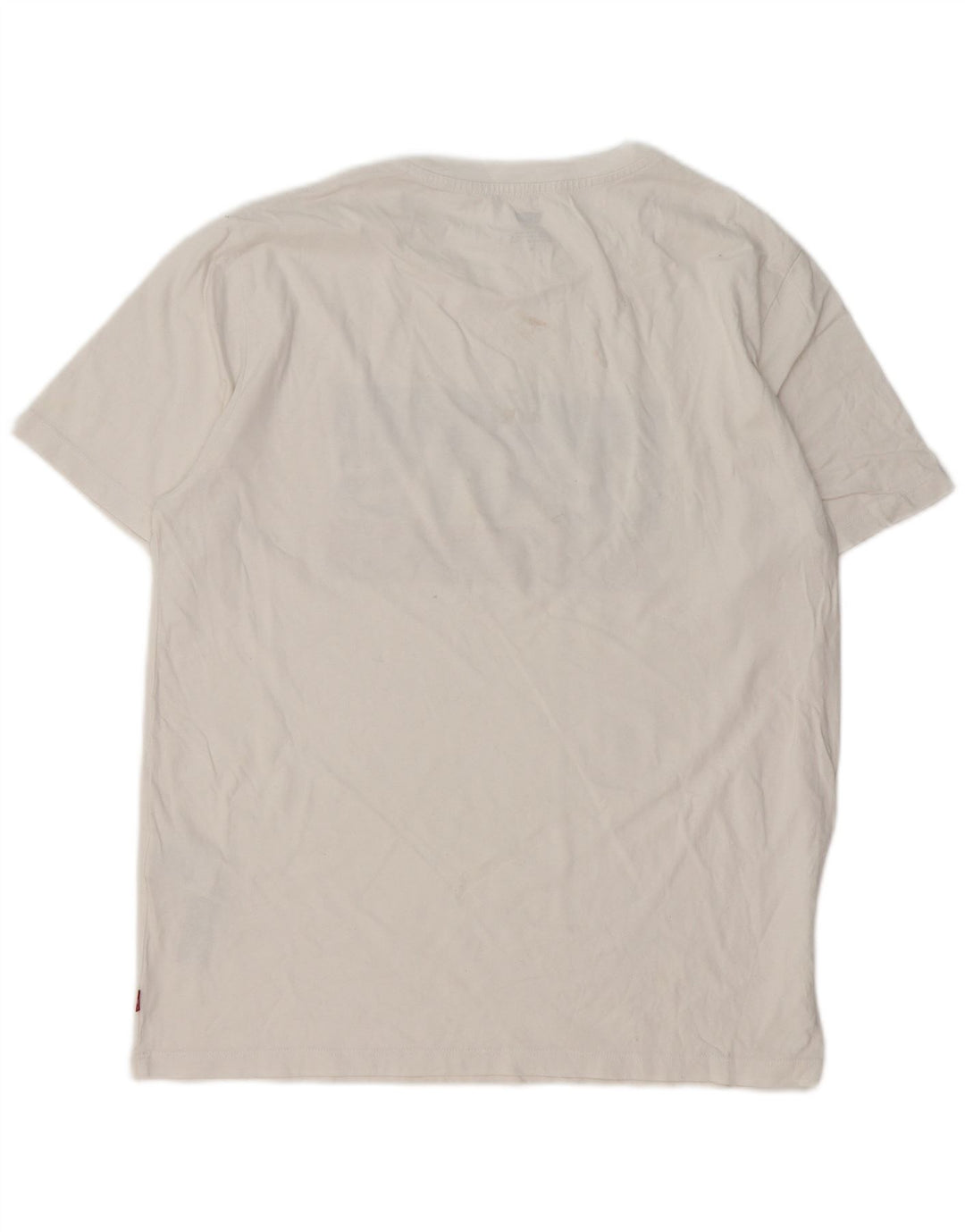 T-shirt grafica da uomo Levi's Top in cotone bianco medio
