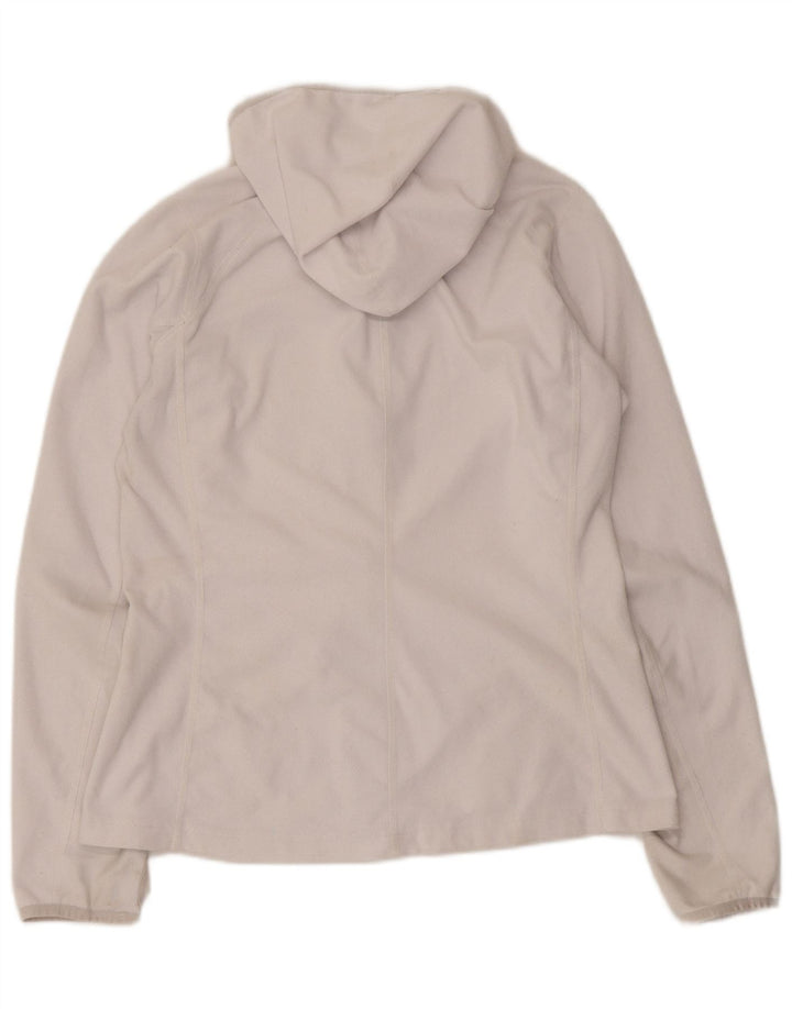Giacca in pile con cappuccio da donna The North Face UK 12 poliestere bianco medio