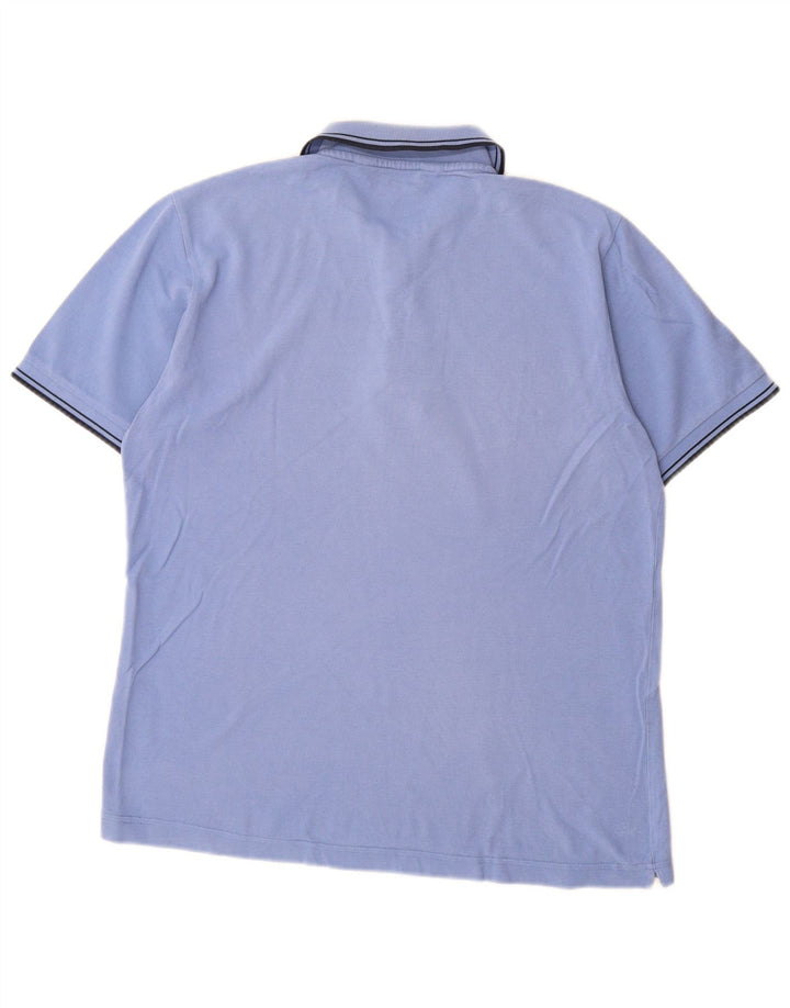 Polo Kappa da uomo La Polo piccola in cotone blu