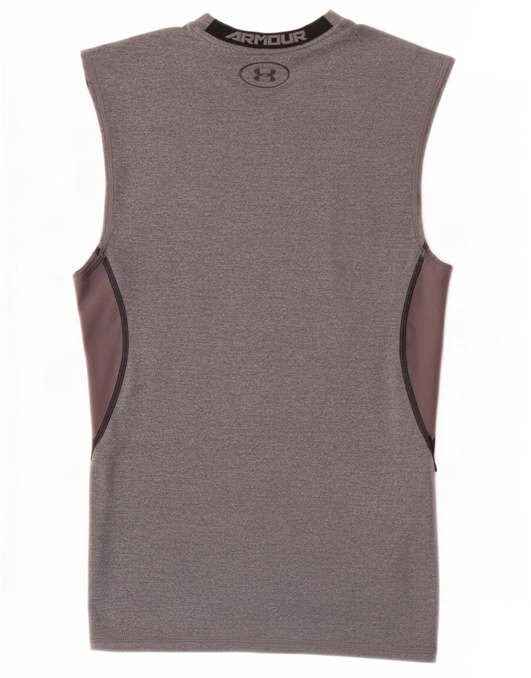 Canottiera Under Armour da uomo Heat Gear Top grigio medio color block