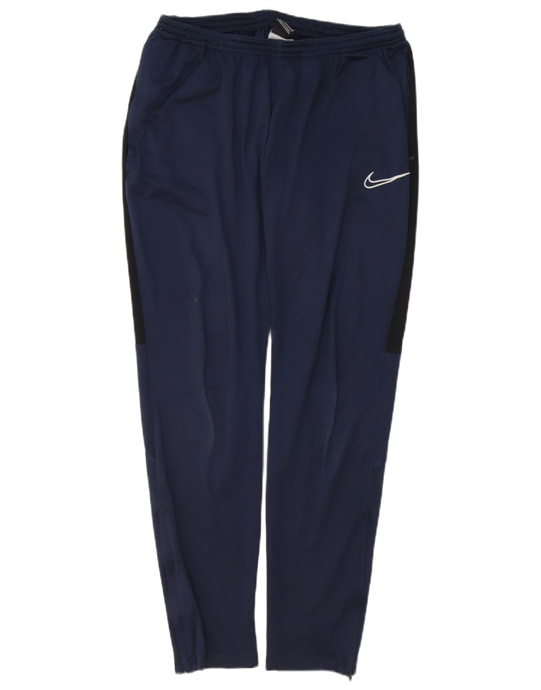 Pantaloni da tuta Nike Dri Fit da uomo, grandi, in poliestere blu navy