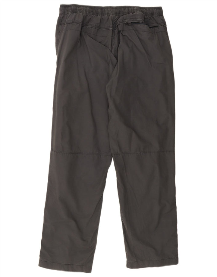 Pantaloni dritti da uomo Marks & Spencer W38 L31 cotone grigio