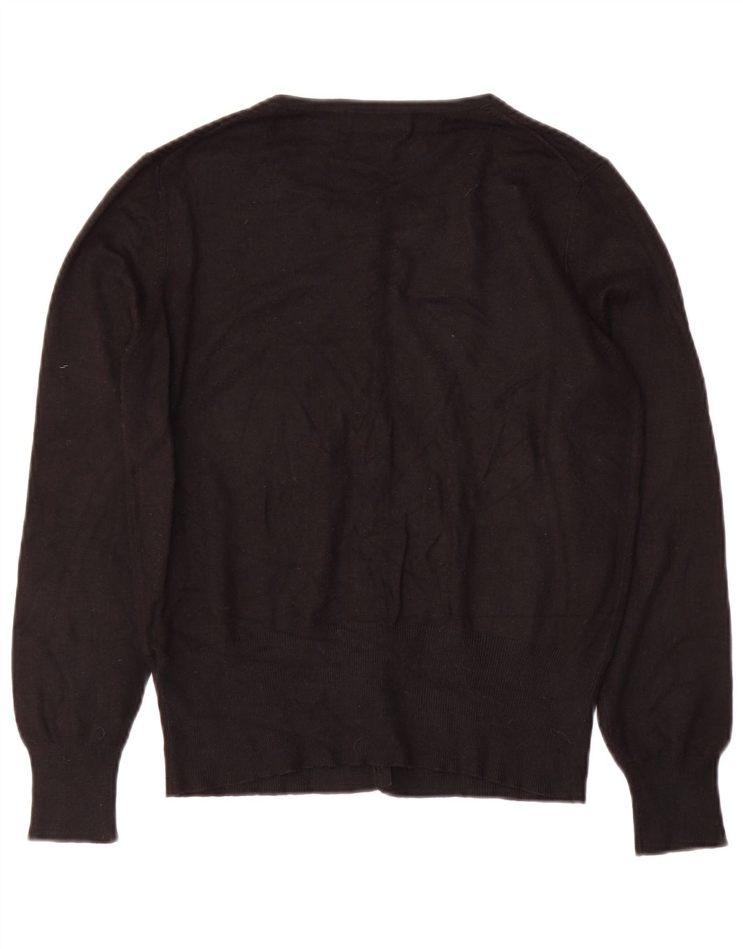 Maglione cardigan da donna Marks & Spencer UK 14 medio nero