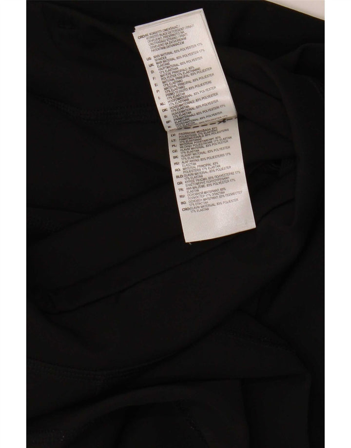 Leggings Adidas Climalite Capri da donna UK 12/14 Poliestere nero medio