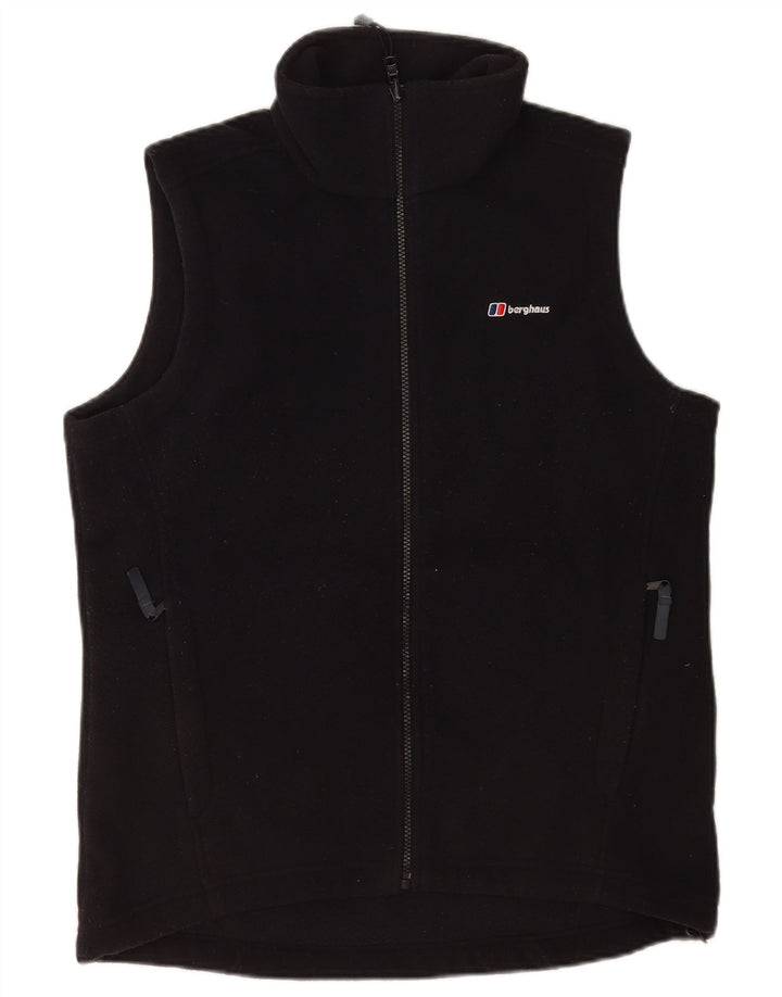 Gilet in pile da donna Berghaus UK 14 grande poliestere nero