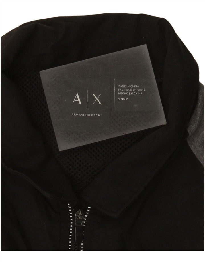 Polo grafica da uomo Armani Exchange Small Black Colourblock