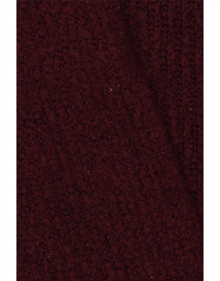 Maglione cardigan aperto oversize da donna Marks & Spencer UK 16 grande marrone