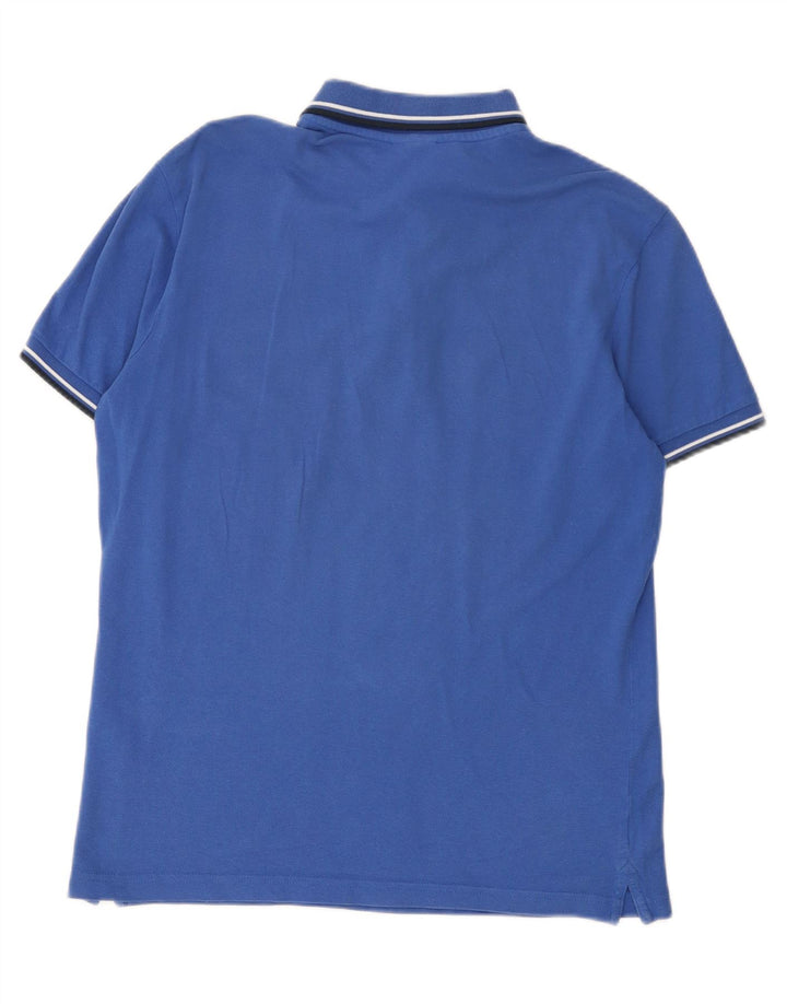 Polo Diadora Uomo Blu Medio