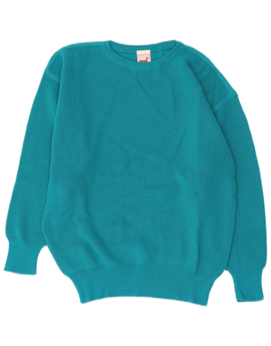Maglione maglione girocollo da donna vestibilità regolare Mondi EU 40 medio turchese