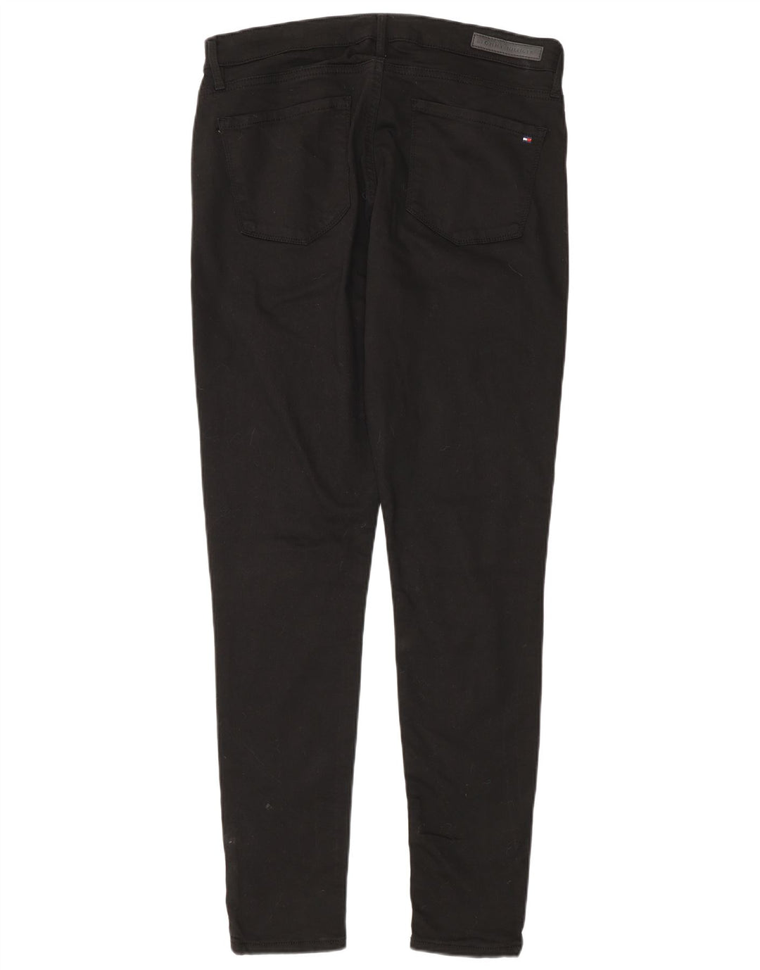 Jeans Jeggings Como da donna Tommy Hilfiger W31 L32 cotone nero