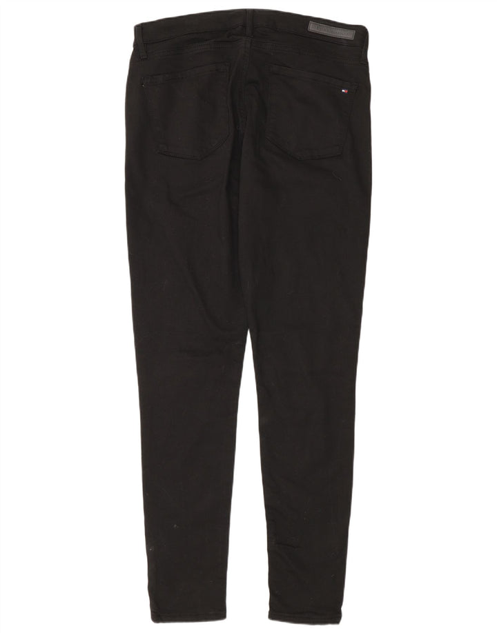 Jeans Jeggings Como da donna Tommy Hilfiger W31 L32 cotone nero