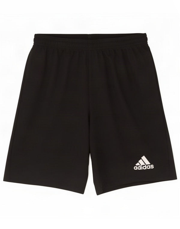 Adidas Pantaloncini sportivi Climalite da uomo piccoli in poliestere nero