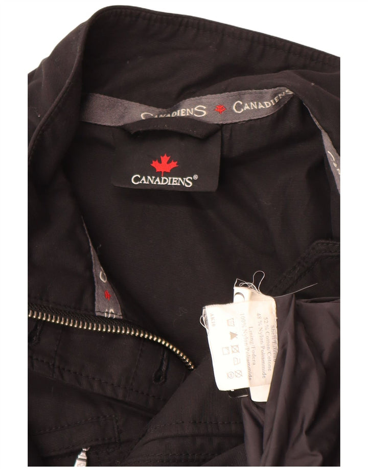 Giacca utility da donna Canadiens IT 42 cotone nero medio