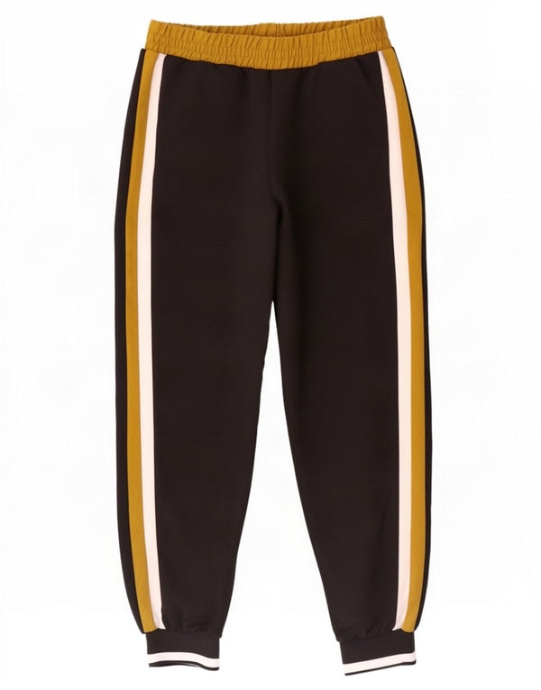 Pantaloni da tuta da donna Zara Joggers UK 4 XS Nero Colourblock