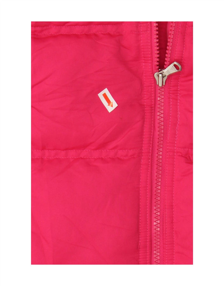 Gilet imbottito da donna Adidas UK 6 XS poliestere rosa