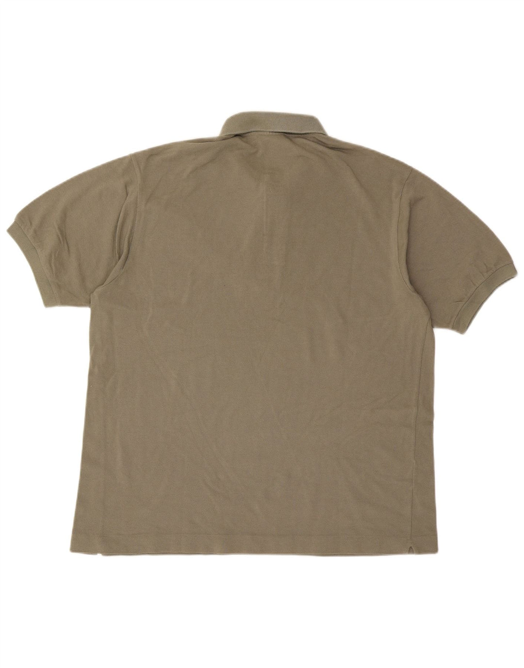 Polo da uomo Lacoste taglia 6 XL in cotone kaki