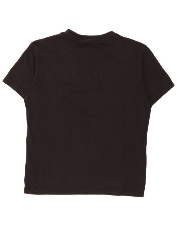 Maglietta grafica da donna Calvin Klein Top UK 14 cotone medio nero