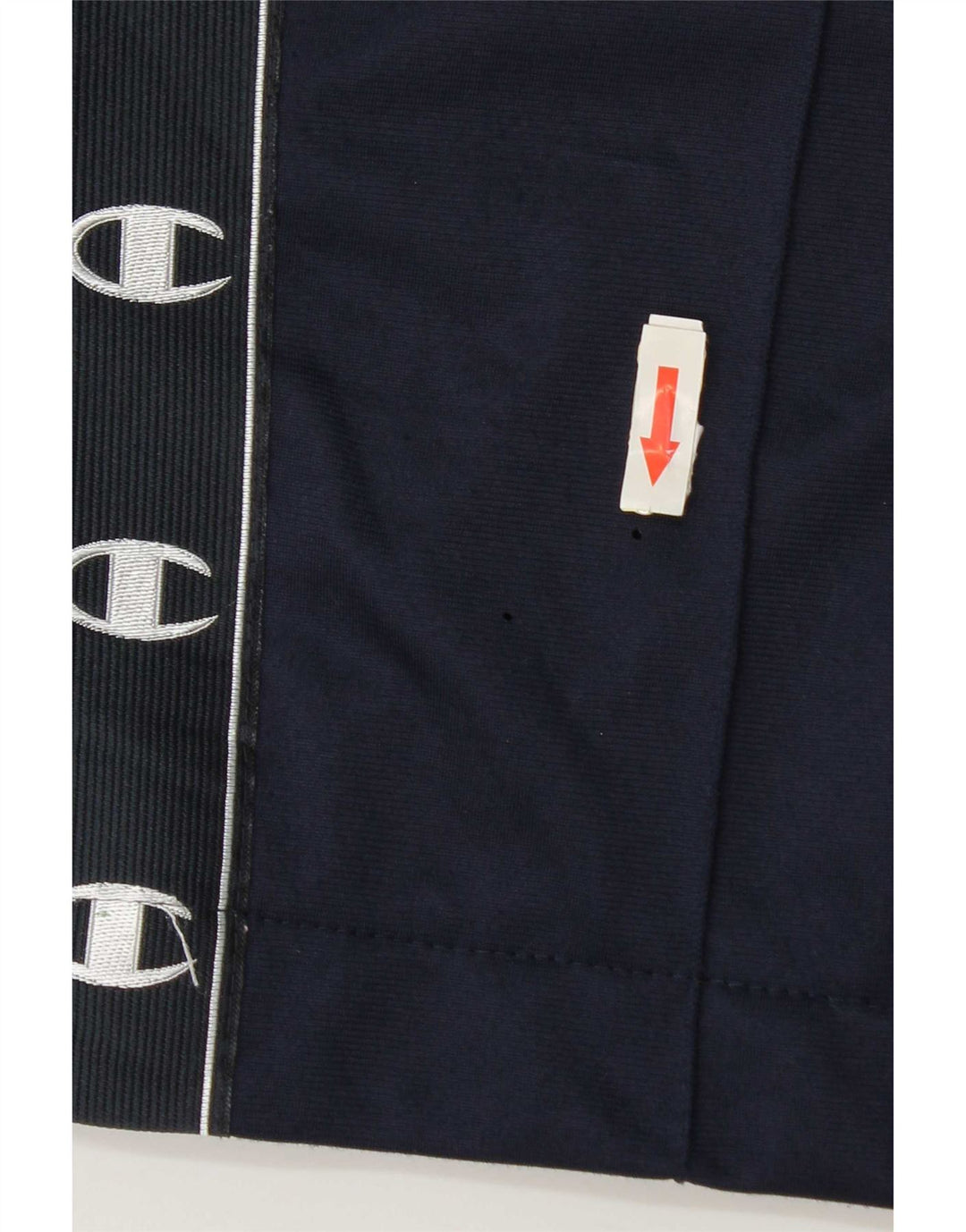 Pantaloni da tuta con grafica Champion da uomo, grandi, in poliestere blu navy