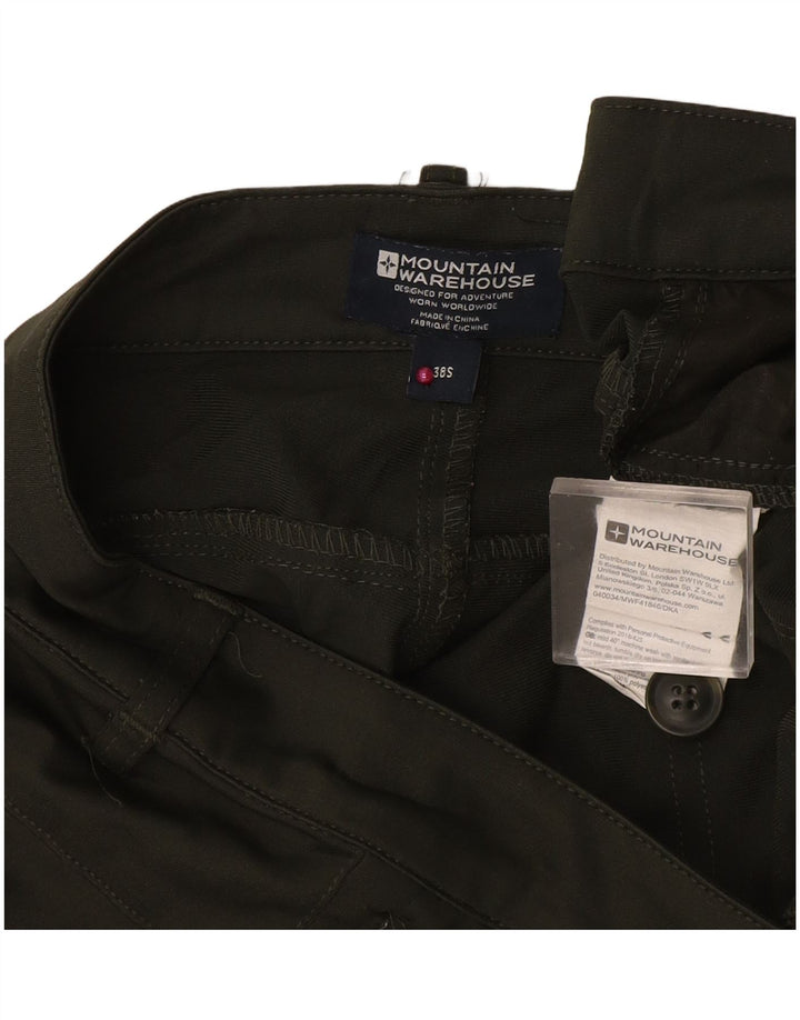 Pantaloni chino slim da donna Mountain Warehouse W38 L30 poliestere verde