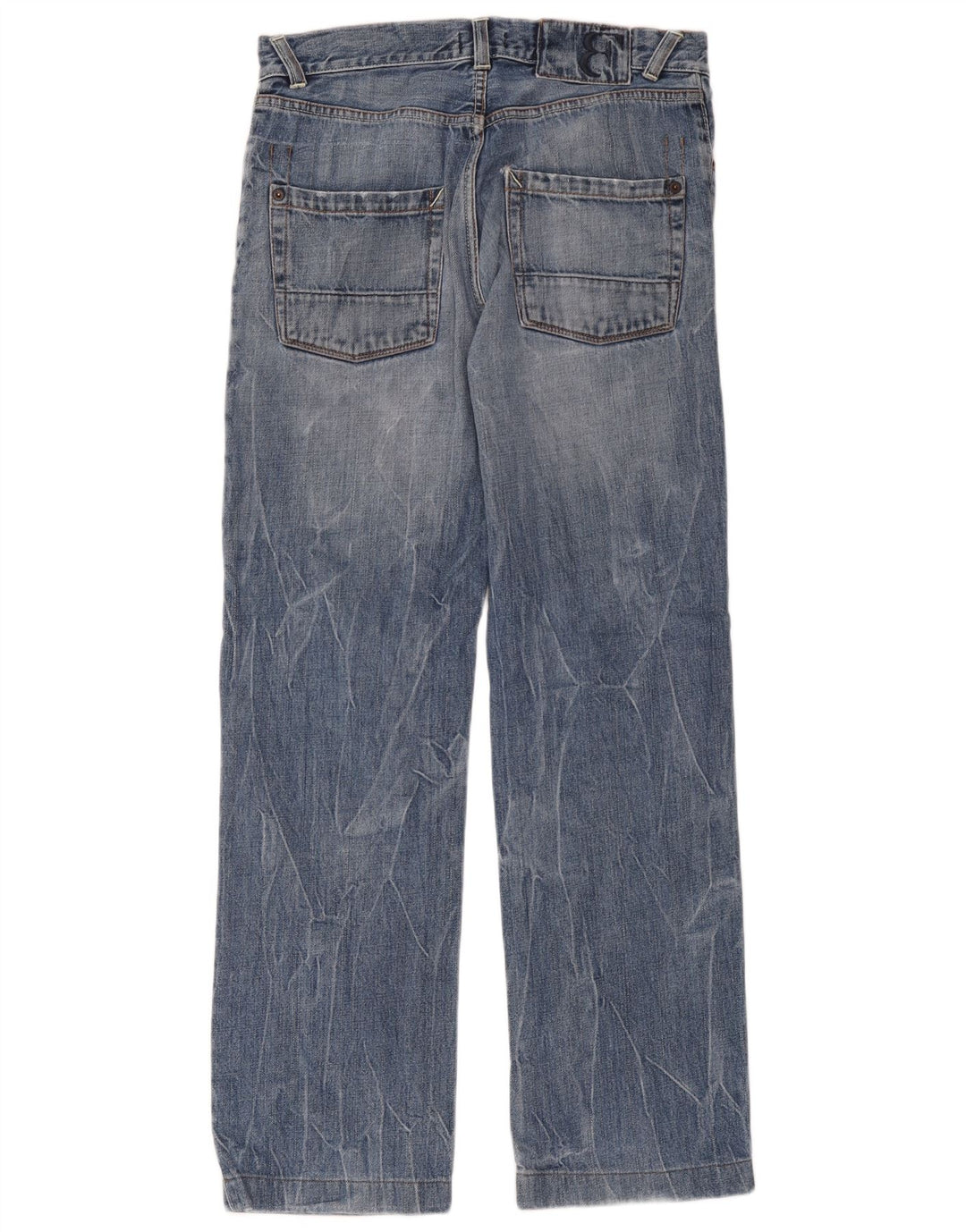 Jeans dritti da uomo Belfe W33 L28 cotone blu
