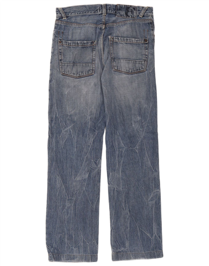 Jeans dritti da uomo Belfe W33 L28 cotone blu