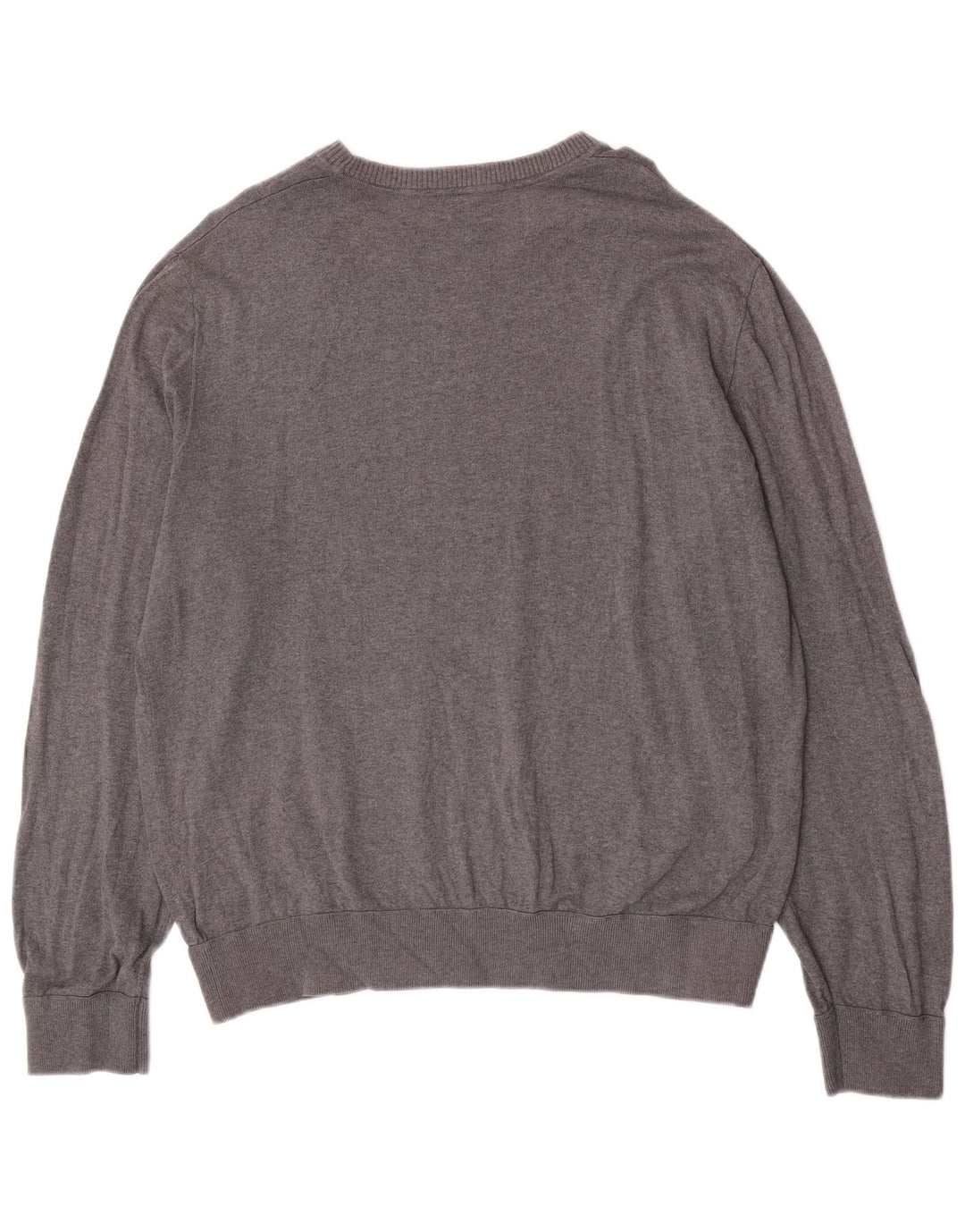 Maglione maglione girocollo da uomo Gap XL in cotone grigio