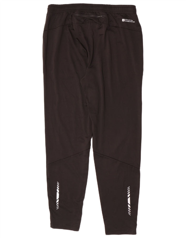 Pantaloni da tuta da uomo Mountain Warehouse grandi in poliestere nero