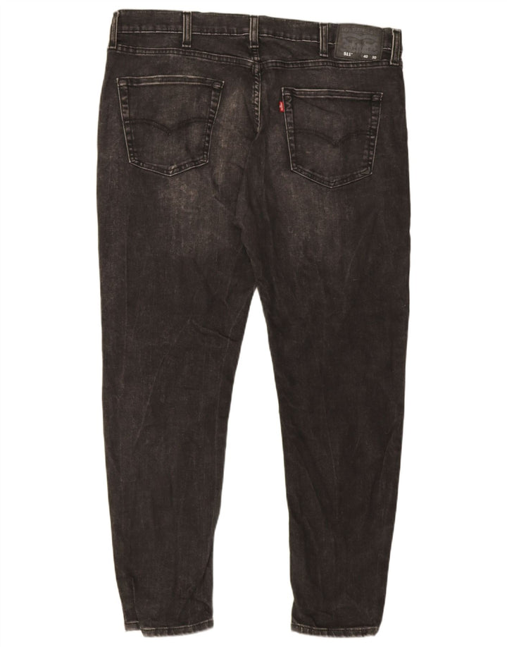 Jeans Levi's Uomo 511 Slim W40 L30 Cotone Grigio
