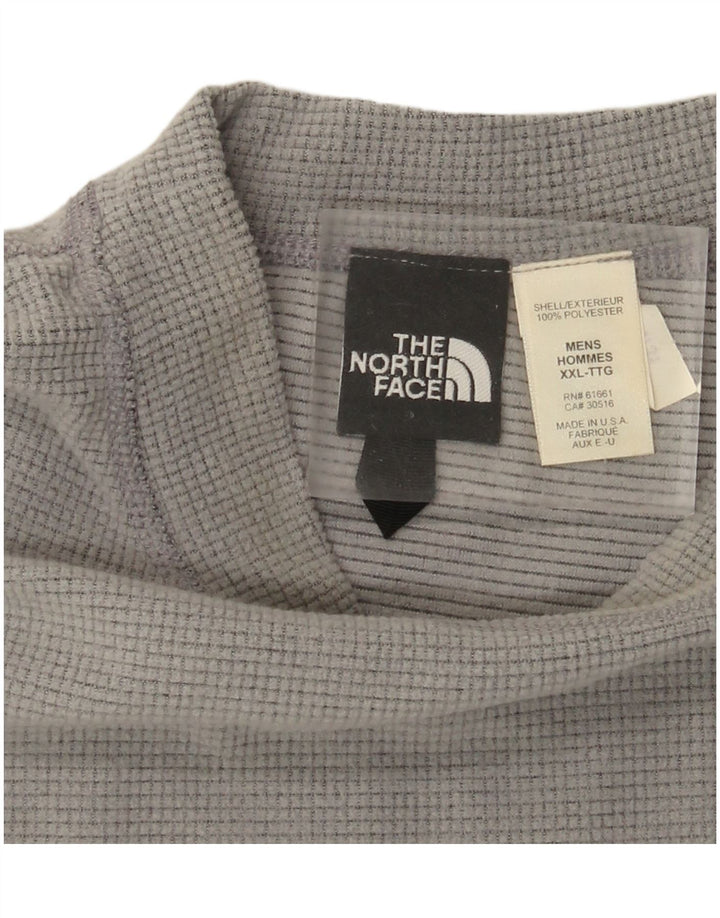 The North Face Maglia da uomo a maniche lunghe 2XL Poliestere grigio