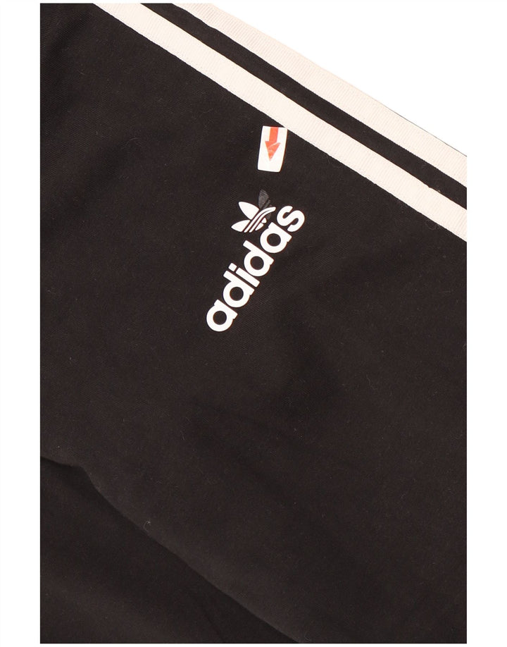 Leggings Adidas da donna UK 12 medio nero cotone