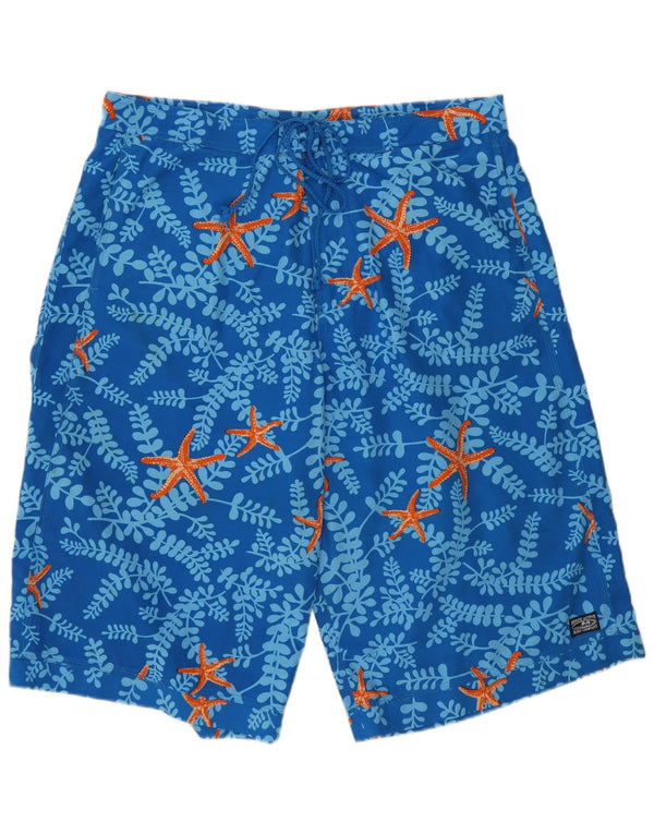Pantaloncini da bagno da uomo Herod Sport XL blu floreale