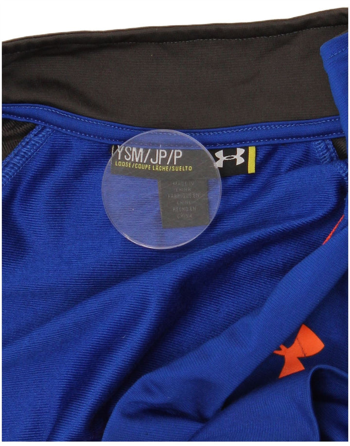 Giacca da tuta da ragazzo Under Armour 7-8 anni Small Blue Colourblock