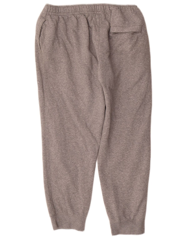 Pantaloni della tuta da uomo Nike Joggers XL in cotone chiazzato grigio