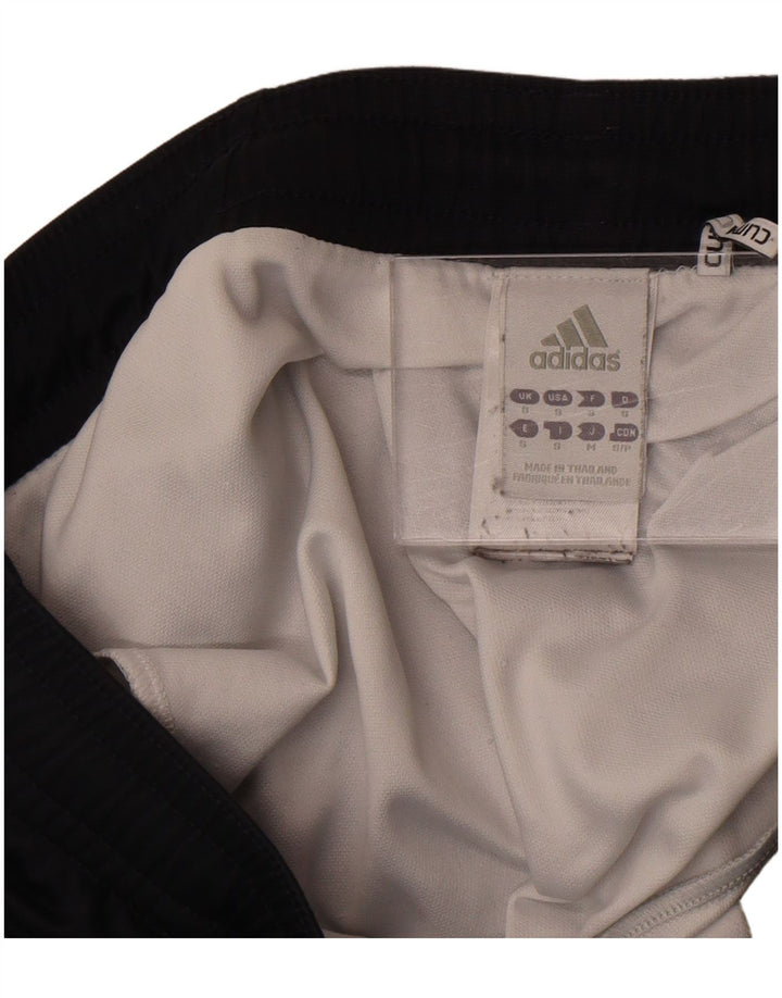 Pantaloncini sportivi Adidas Climalite da uomo piccoli in poliestere nero