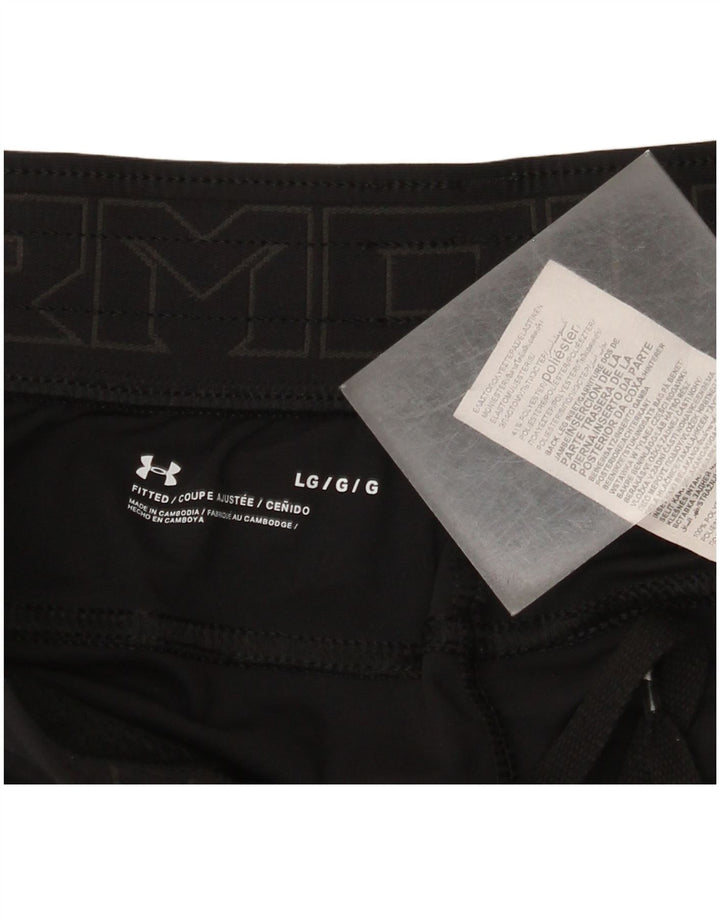 Pantaloni da tuta aderenti da donna Under Armour UK 14 Large Nero Poliestere