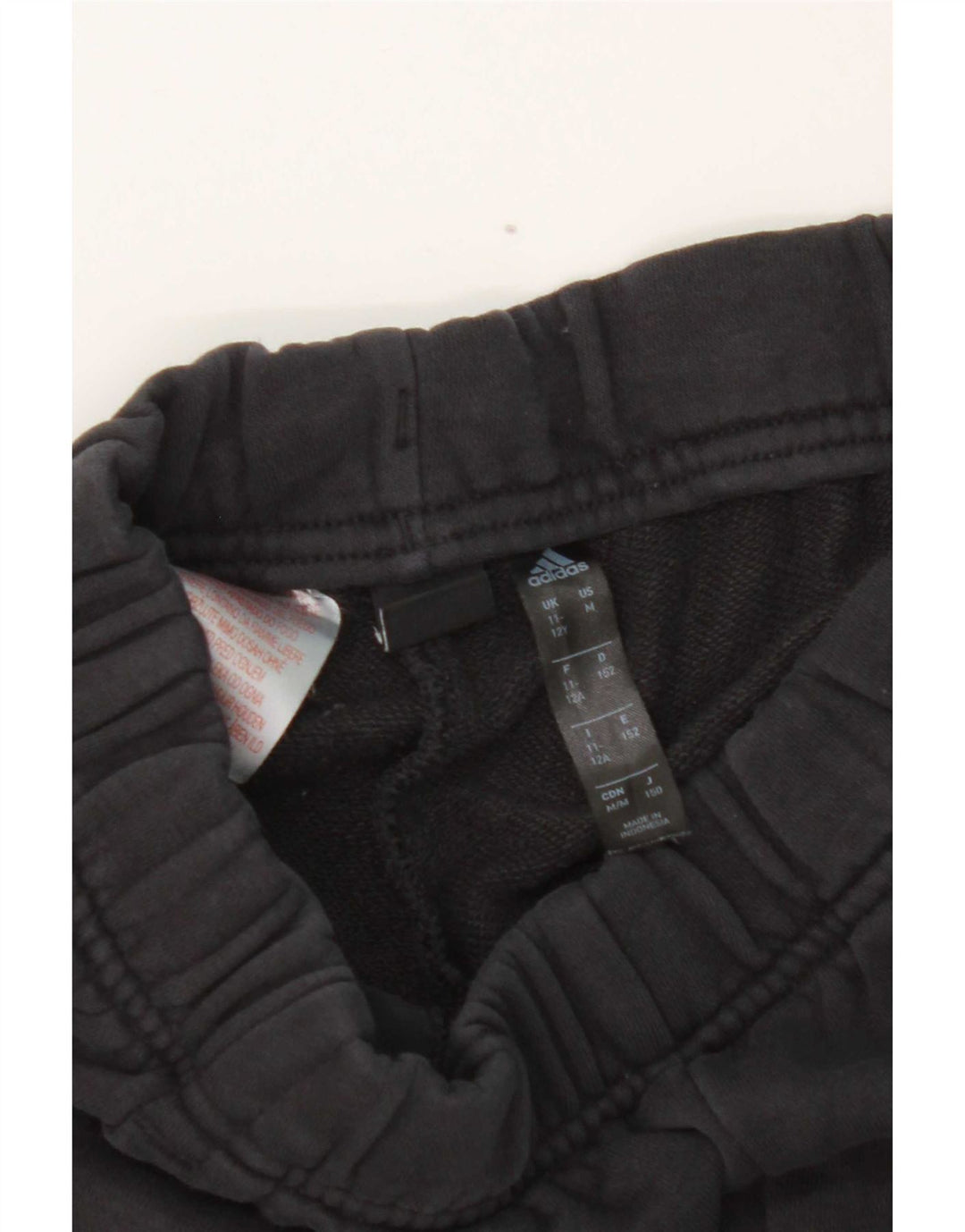 Pantaloni da tuta con grafica Adidas da ragazzo 11-12 anni neri