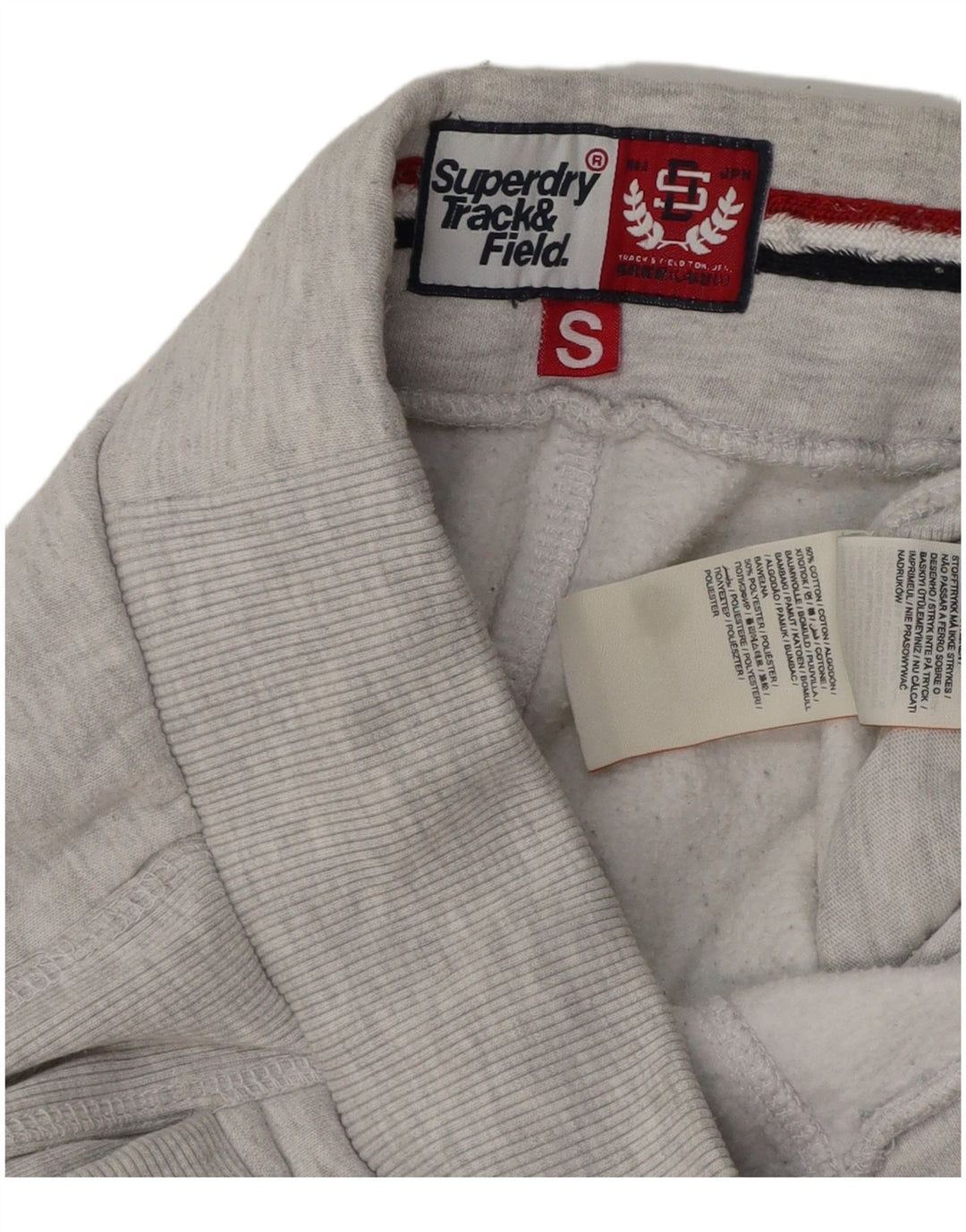 Pantaloni da tuta da atletica leggera da donna SUPERDRY Joggers UK 10 Small Grigio