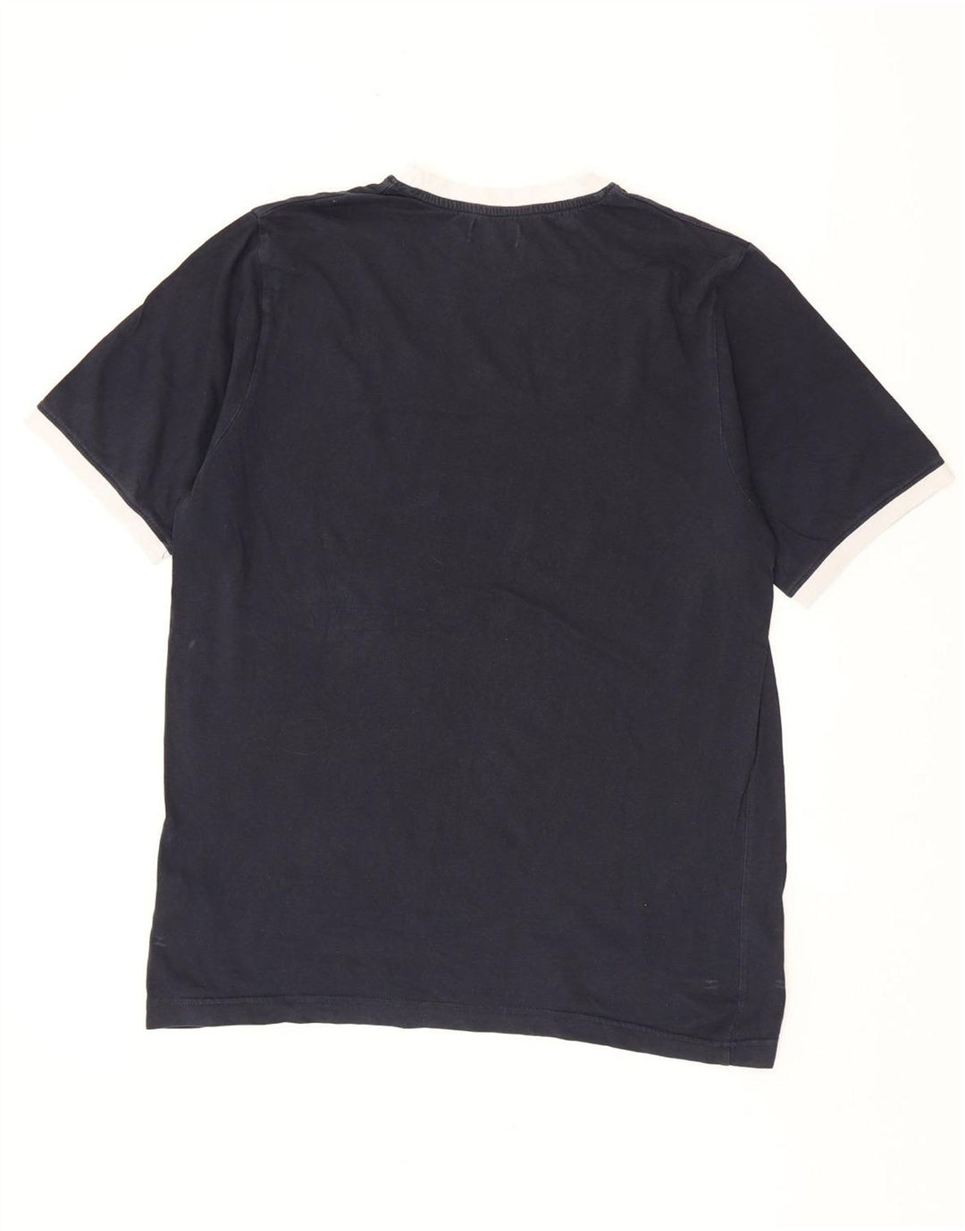 T-shirt da uomo KAPPA Top Large in cotone blu navy