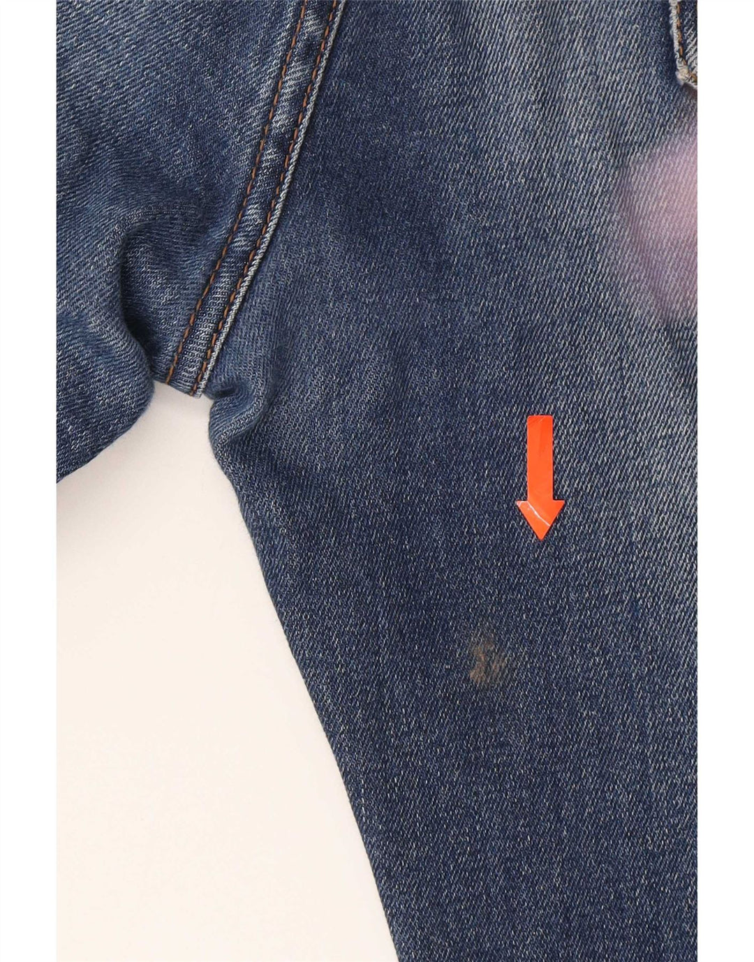 Jeans slim da uomo Zara EU 42 Large W32 L30 Blu