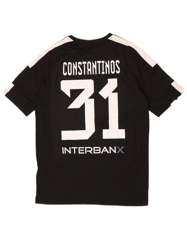 Adidas Ragazzi Aris Limassol FC. T-shirt grafica Top 15-16 anni Nera