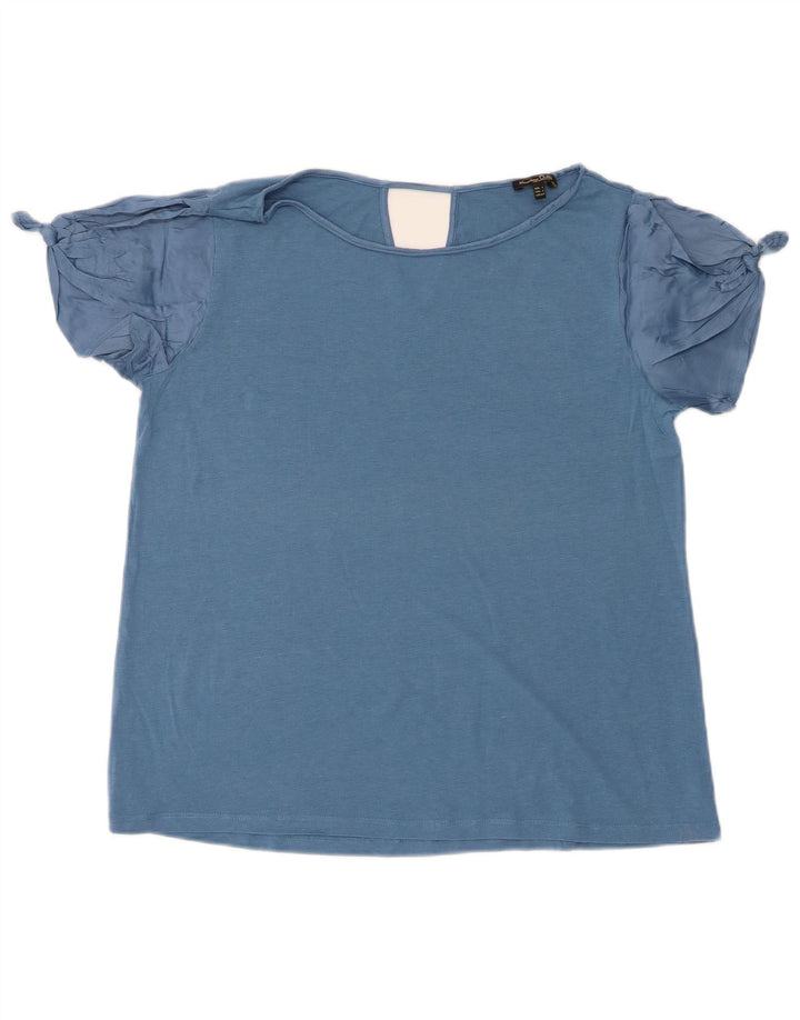 Maglietta da donna Massimo Dutti Top UK 14 Large Blu