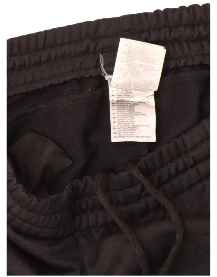Pantaloni da tuta da uomo Adidas Medium Black Colourblock in poliestere