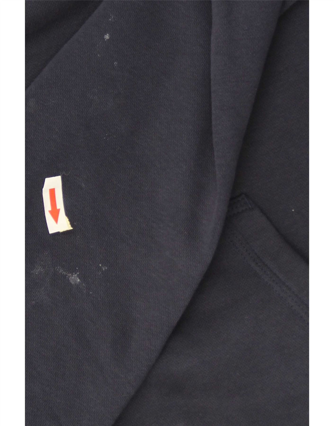 Felpa con cappuccio da uomo Nike Small in cotone blu navy