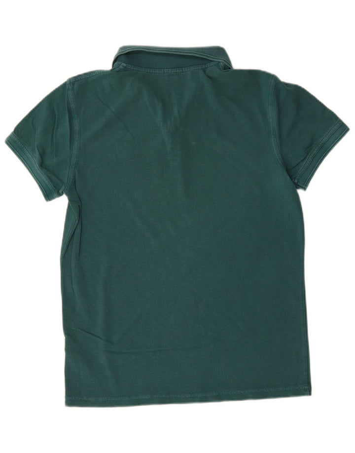 Polo da uomo Hugo Boss in cotone verde medio