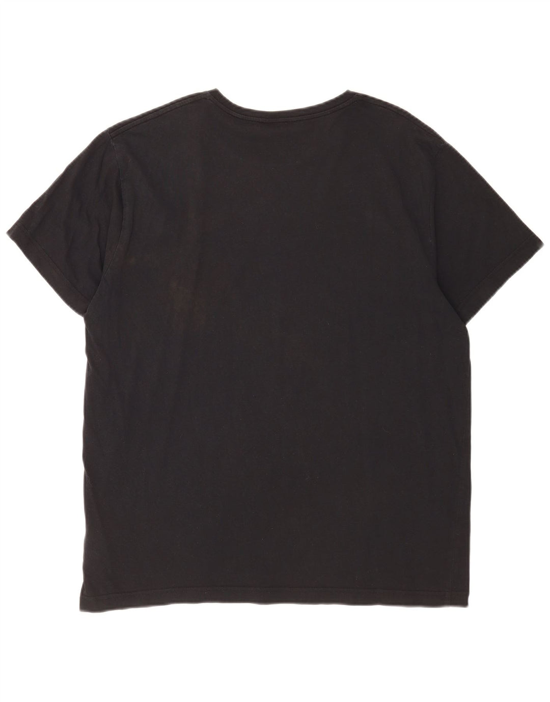 T-shirt grafica da uomo Gant Top XL in cotone nero